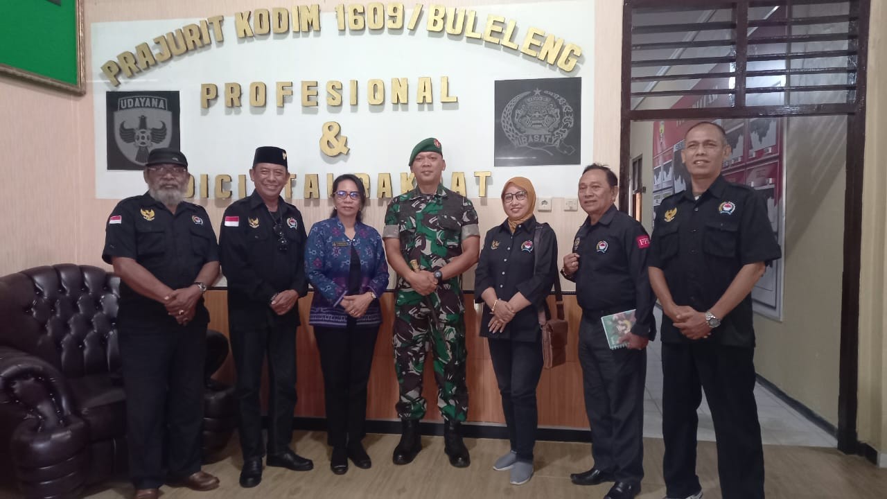Dokumentasi dari - Dandim 1609/Buleleng Letkol Kav. Angga Nurdyana Mengapresiasi Keberadaan FPK Buleleng 