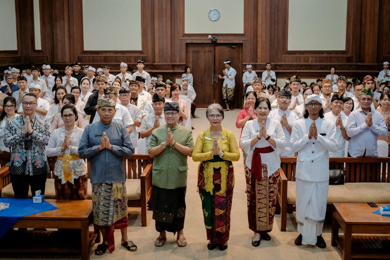 Dokumentasi dari - Perayaan Dharma Santi di Poltekpar Bali, Momentum Tumbuhkan Toleransi dan Harmoni Antar Manusia dan Alam