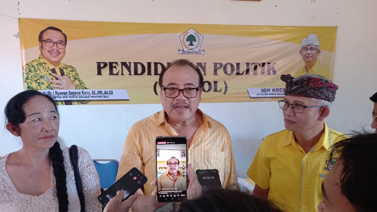 Dokumentasi dari - Politisi Senior Golkar Bali Sugawa Korry Didorong Maju Pada Pilbup Buleleng 2024