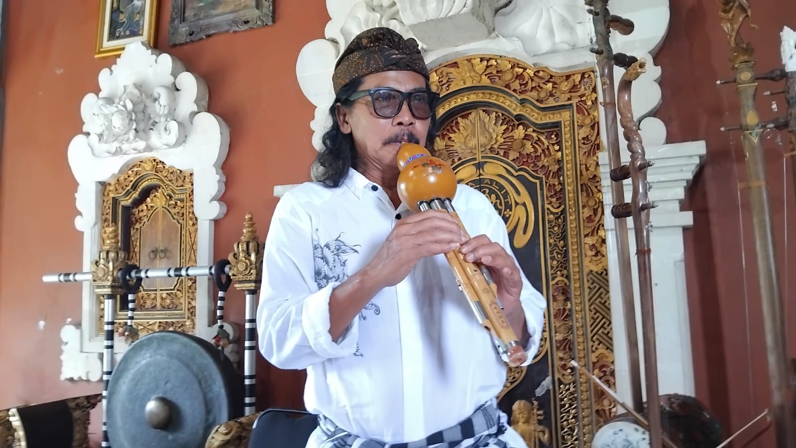 Dokumentasi dari - Sanggar Bona Alit Ciptakan Album Padmashri Mendunia, Ida Rsi Putra Manuaba Nyanyikan Sendiri