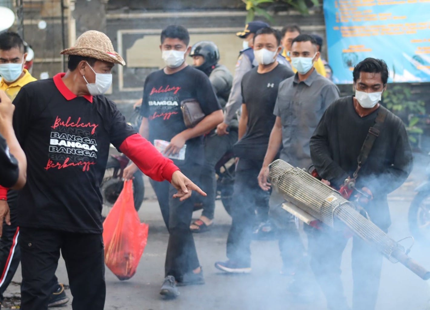 Dokumentasi dari - Pj Bupati Buleleng Lihadnyana Pimpin Aksi Pemberantasan Nyamuk Demam Berdarah