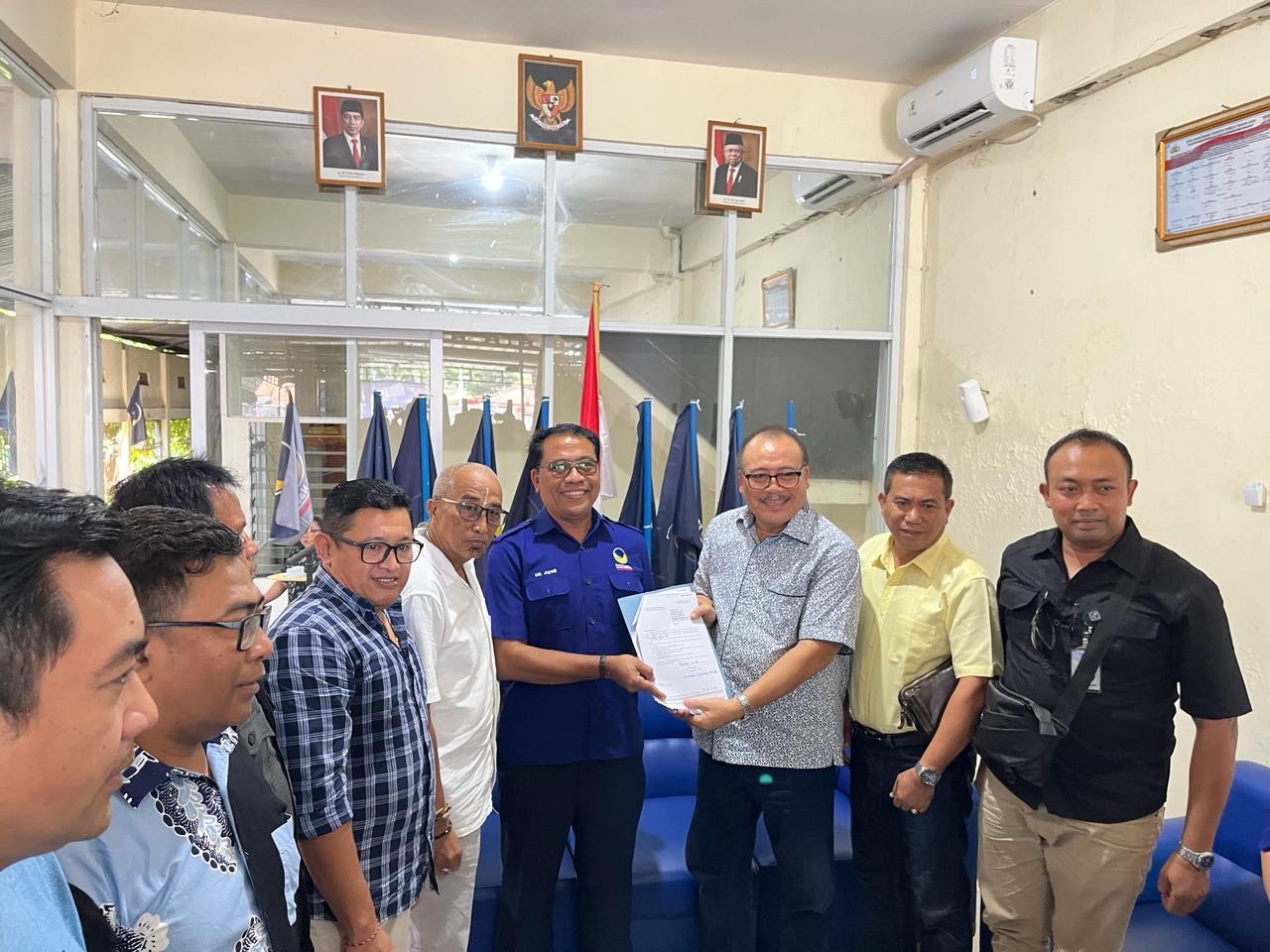 Dokumentasi dari - DPD Partai NasDem Buleleng Mendapat Simpati Para Balon Bupati Buleleng, Sugawa Korry Daftar di NasDem