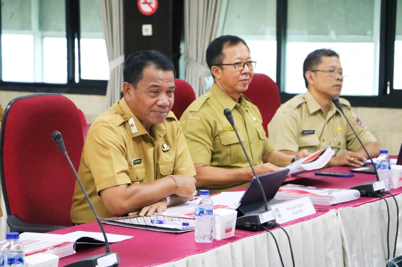 Dokumentasi dari - Tim Evaluator Kemendagri RI Apresiasi Kinerja Penjabat Bupati Buleleng