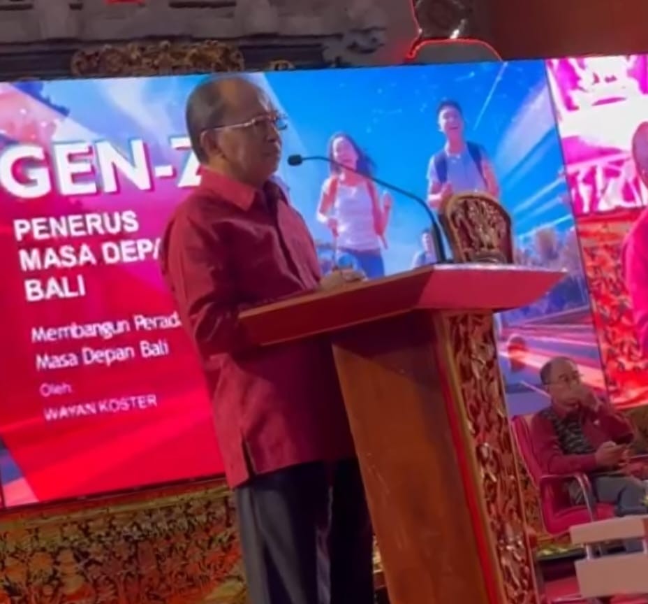 Dokumentasi dari - Kuliah Umum STAH Negeri Mpu Kuturan  Tampilkan Koster, Gen Z Penerus Masa Depan Bali