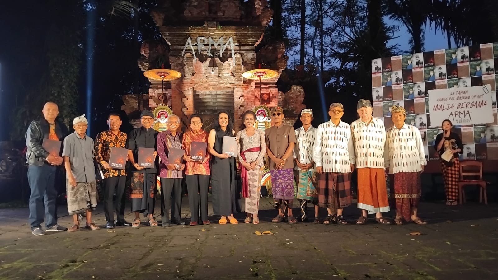 Dokumentasi dari - 28 Tahun Museum ARMA, Luncurkan Buku Agung Rai Museum of Art: The Sidelined Prince and His Collection