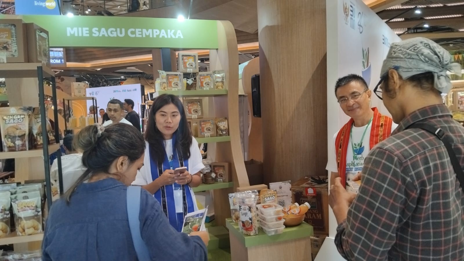 Dokumentasi dari - Mie Sagu Cempaka dari Ambon Ikuti Herb Euphoria Fest, Rayakan Kekayaan Herbal Nusantara