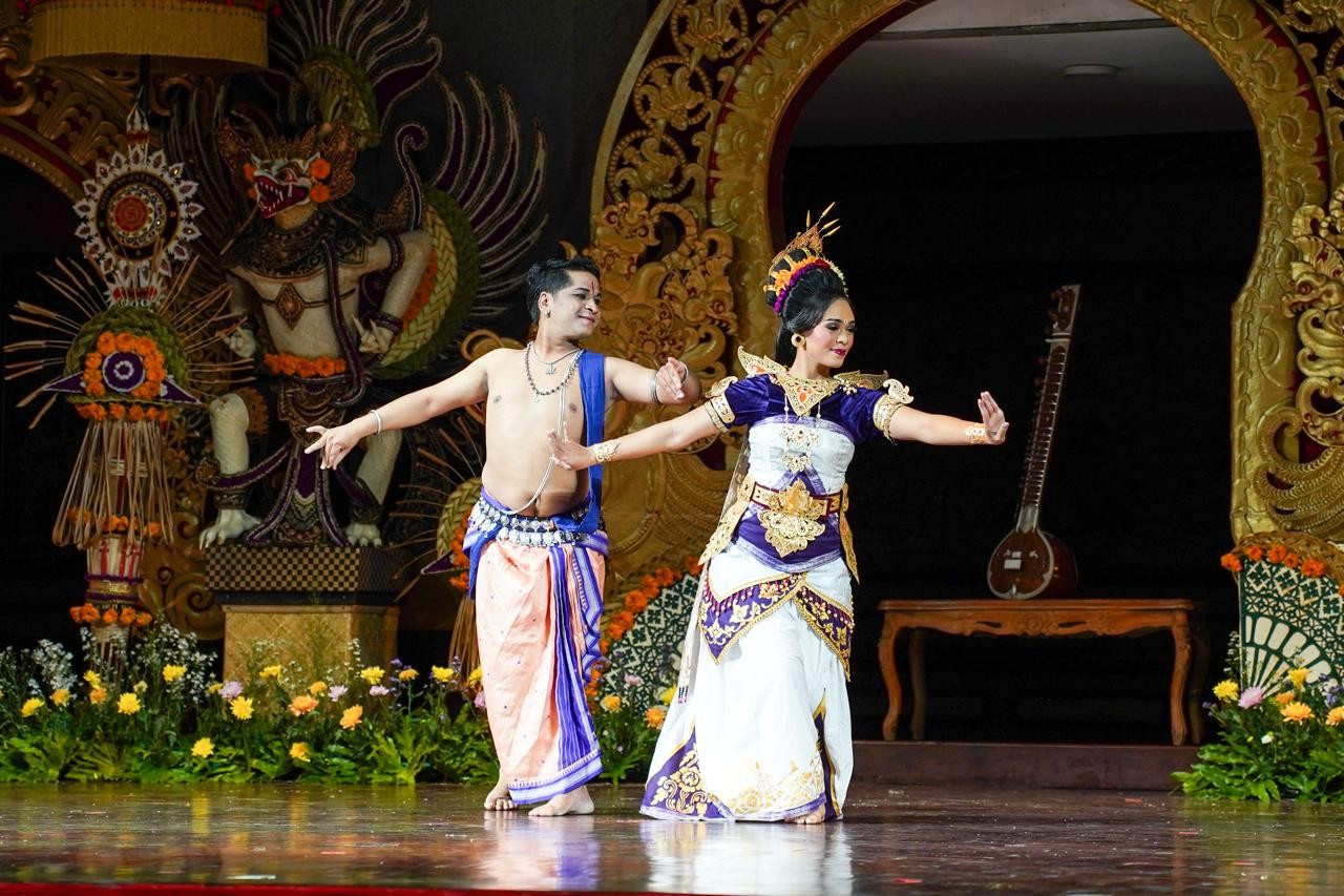 Dokumentasi dari - CGI-SVCC: Kolaborasi Tarian India Bali, Jugalbandi Tampilkan Kathak dan Bharatnatyam di PKB