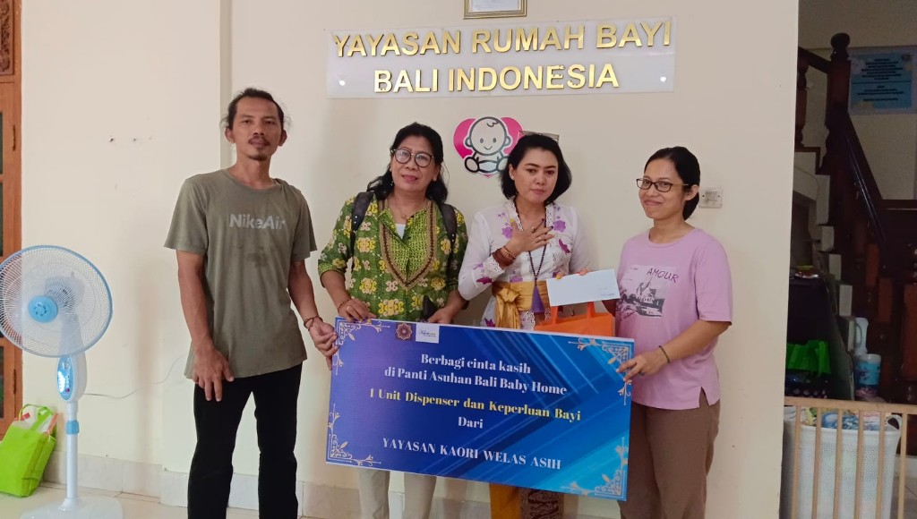 Dokumentasi dari - Berbagi Cinta Kasih, Yayasan Kaori Welas Asih Bantu Panti Asuhan Bali Baby Home