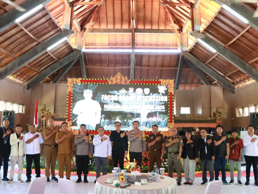 Dokumentasi dari - Wujudkan Pemilukada Damai 2024, Polres Buleleng Gelar FGD