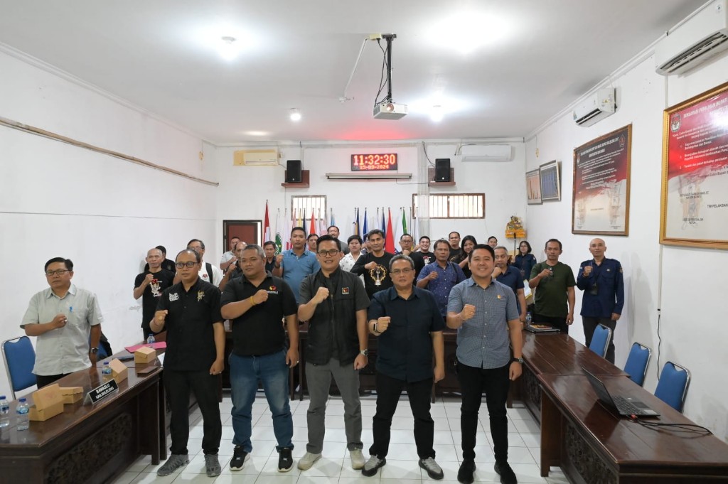 Dokumentasi dari - KPU Buleleng Gelar Rapat Koordinasi Persiapan Pembentukan KPPS Pilkada 2024