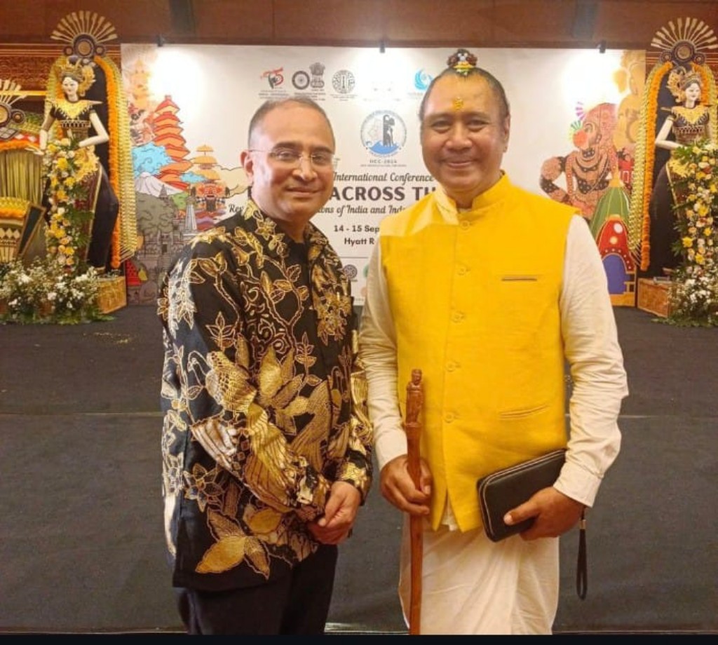 Dokumentasi dari - Ida Rsi Putra Manuaba Perkenalkan Spiritual Tourism di Konferensi Internasional 