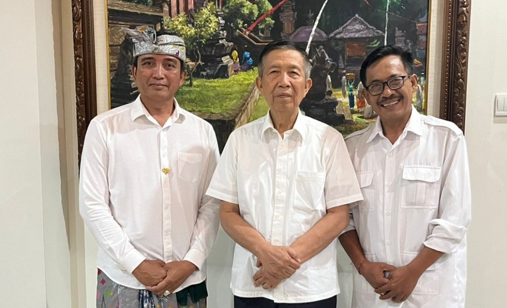 Dokumentasi dari - Seperti Tokoh Pahlawan Kebo Iwa, Mangku Pastika Nilai Visi dan Jiwa Kecintaan Paslon KaTa Punya menuju Gianyar Lebih Baik