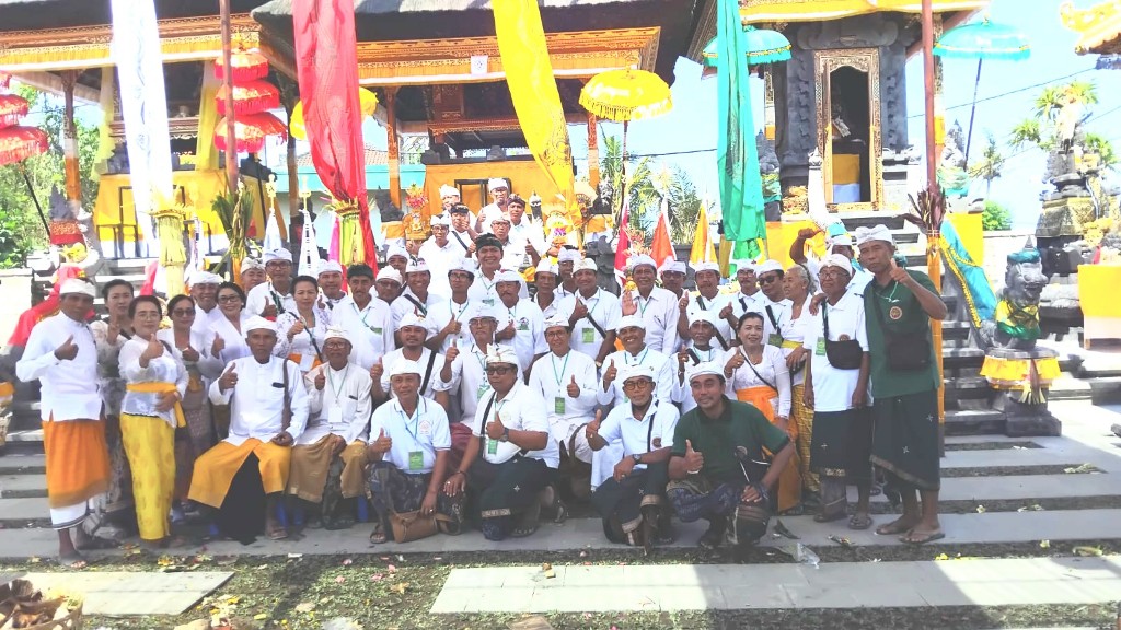 Dokumentasi dari - Gotong Royong Bangun Pura, Upakara Rsi Gana dan Mendem Pedagingan di Dalem Agung Kawitan Pasemetonan PSNKK 