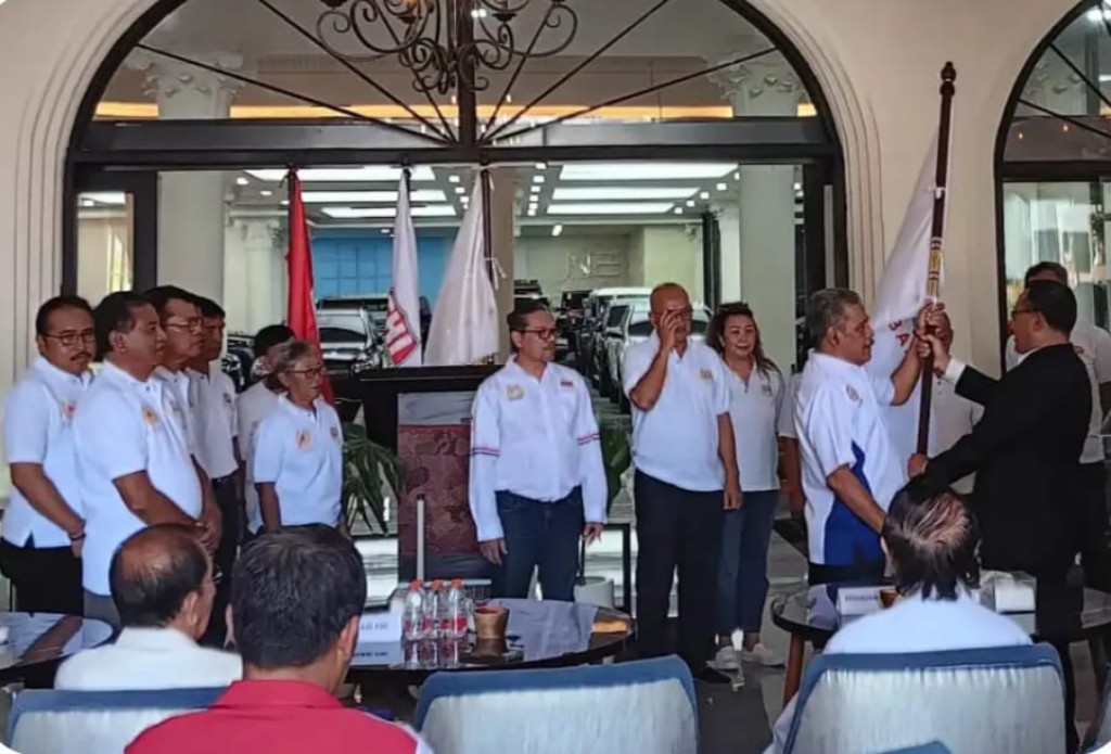Dokumentasi dari - Ketum PP FHI Budi Sulistijono, Kukuhkan Pengprov Federasi Hockey Indonesia Bali 