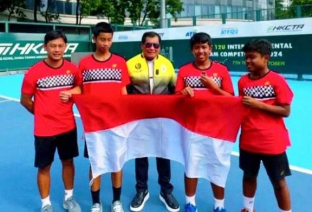 Dokumentasi dari - Tumbangkan Tim China Taipe 2-0, Bawa Indonesia Juara KU-12 ATF Interkontinental 2024